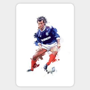 Davie Cooper the wing wizard Sticker